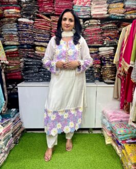 Imported Crape Pakistani Suit Set