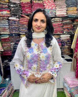 Imported Crape Pakistani Suit Set