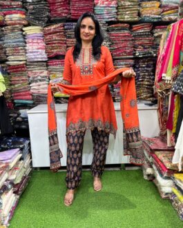Mal Chandheri C Cut Suit Set