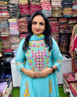 Designer Cotton Farshi Coord Set