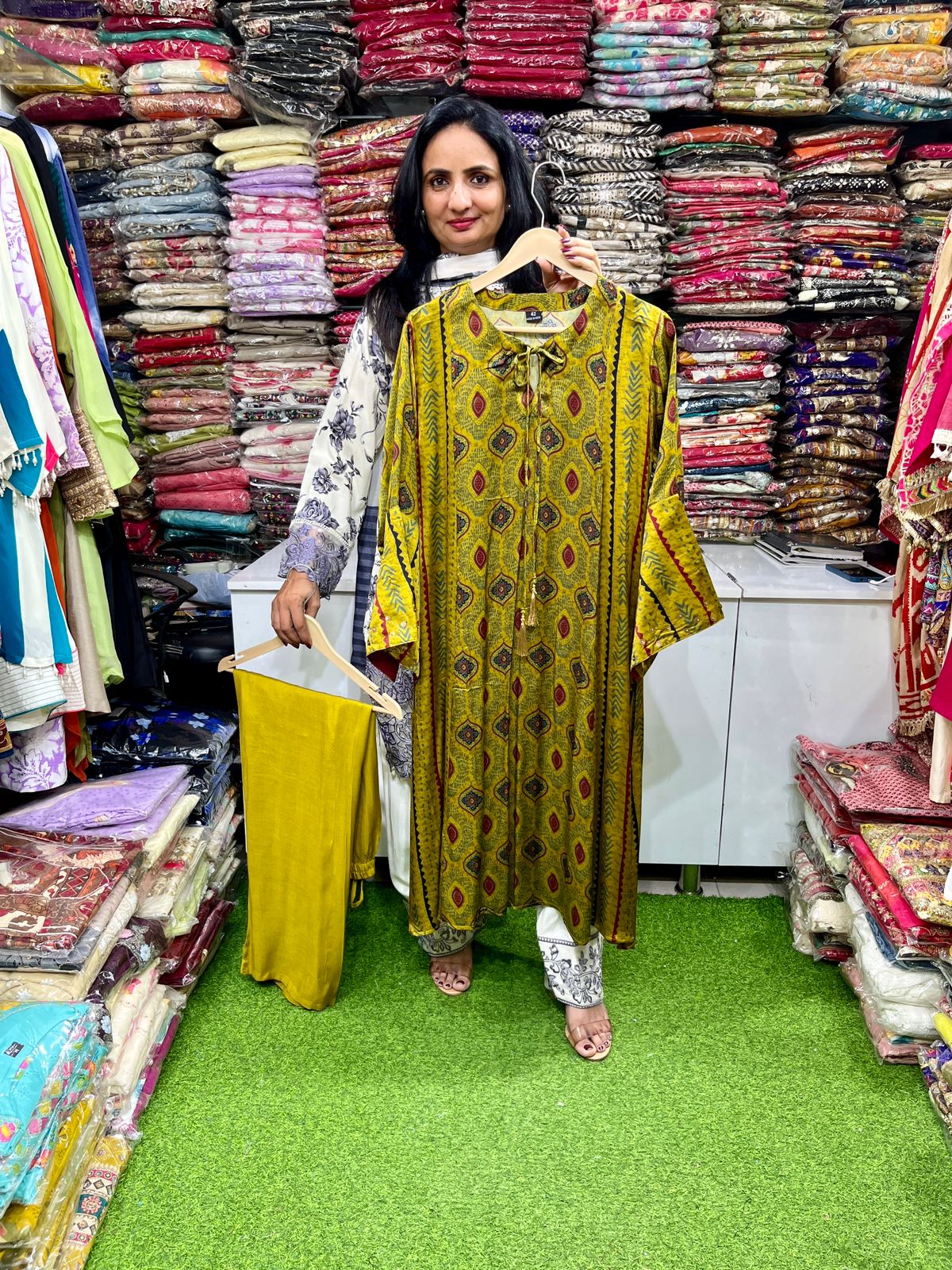 Modal Crape Digital Print Coord Set