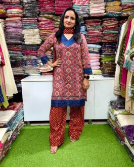 Pure Cotton Farshi Suit Set