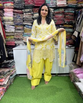 Pure Cotton Farshi Suit Set