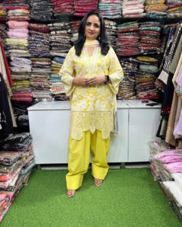 Pure Cotton Farshi Suit Set