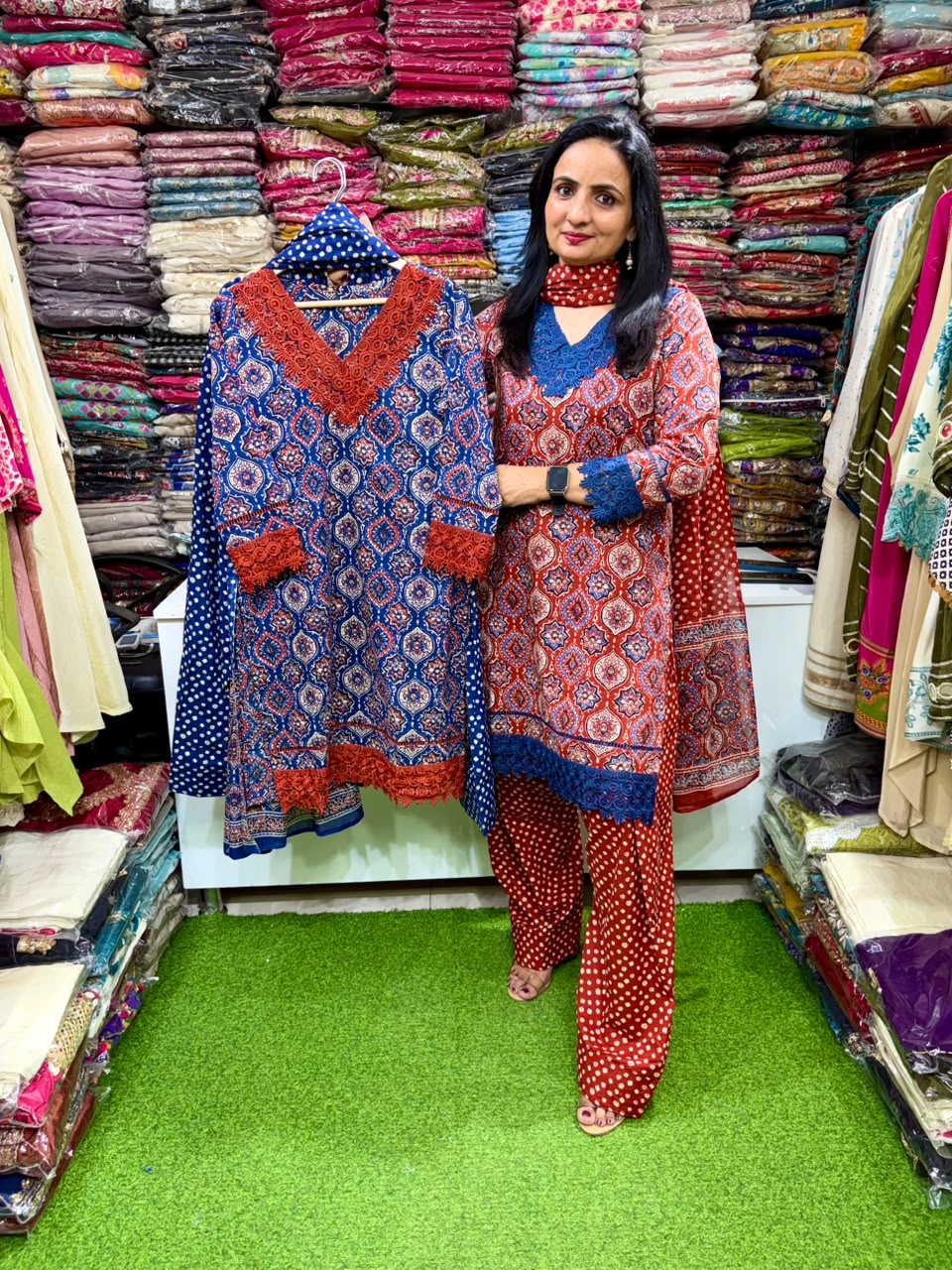 Pure Cotton Farshi Suit Set