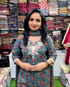 Pure Cotton Farshi Suit Set