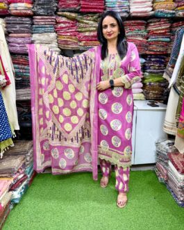 Pure Cotton Pakistani Suit Set