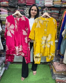 Pure Crape Digital Print Coord Set