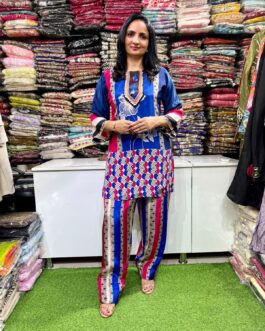 Pure Crape Digital Print Coord Set