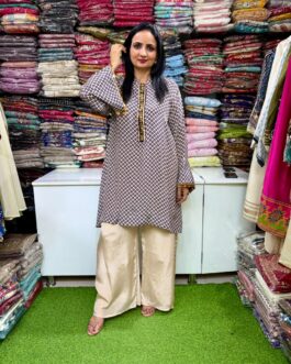 Pure Crape Digital Print Designer Coord Set