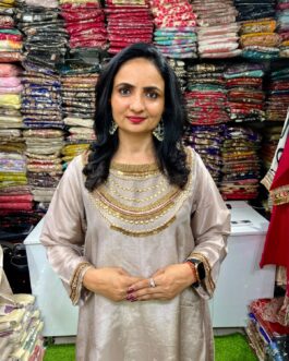 Pure Crape Silk Designer Coord Set