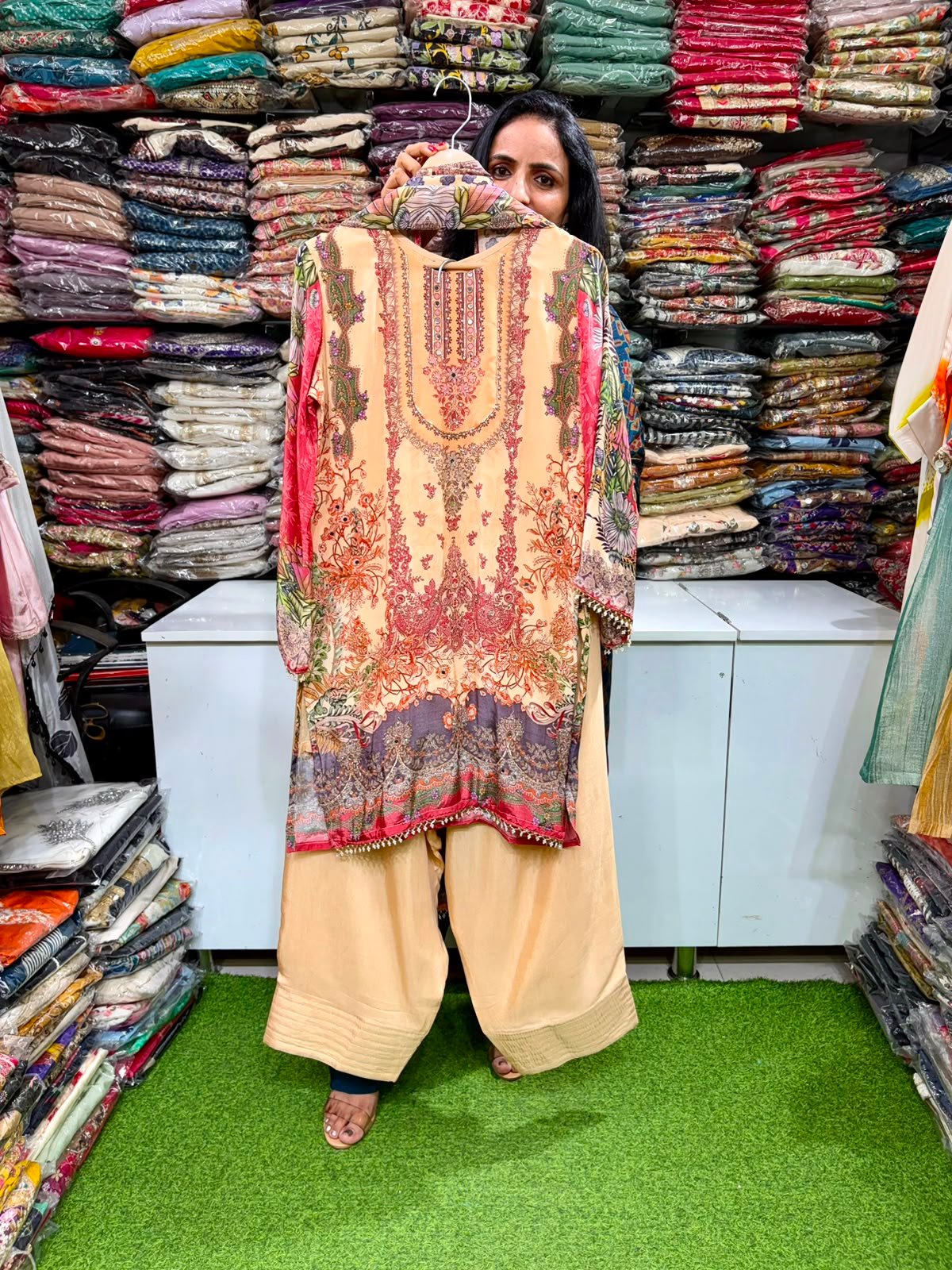 Designer Farshi Suit Set