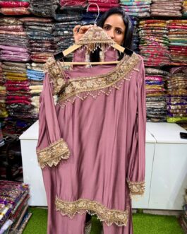 Designer Off Shoulder Three Peice Set