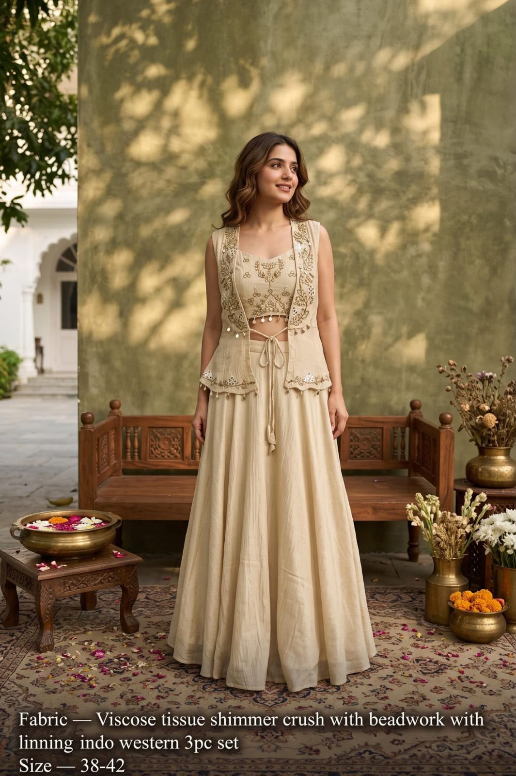 Indo Western Three Peice Set
