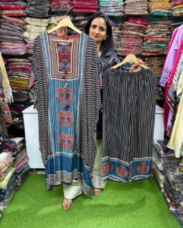Premium Digital Print Kaftan Set