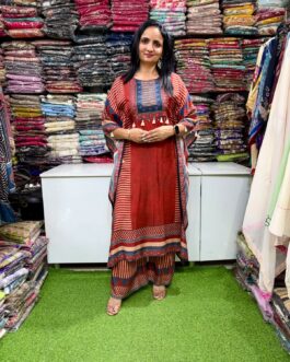 Premium Digital Print Kaftan Set