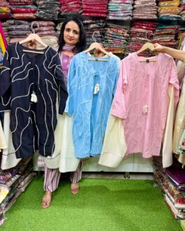 Pure Cotton Farshi Coord Set