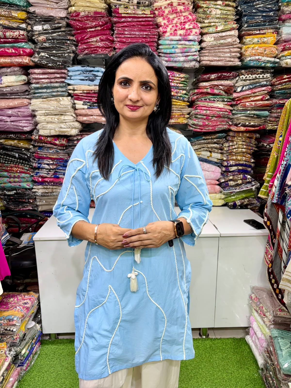 Pure Cotton Farshi Coord Set