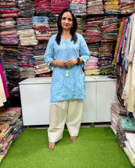 Pure Cotton Farshi Coord Set