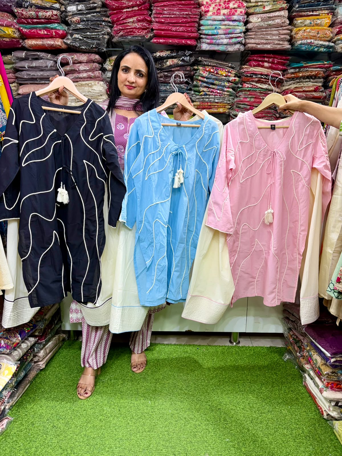 Pure Cotton Farshi Coord Set