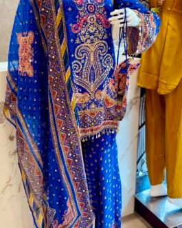 Pure Crape Designer Suit Set