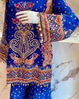 Pure Crape Designer Suit Set