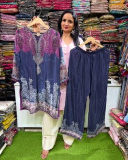 Pure Crape Digital Print Coord Set