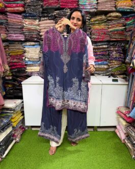 Pure Crape Digital Print Coord Set
