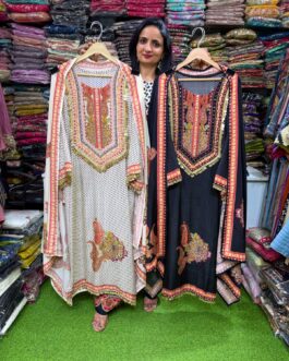 Pure Crape Digital Print Suit Set