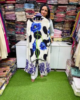 Pure Crape Digital Print Suit Set