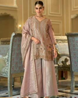 SCD-32 pure kanjiwaram silk tissue kurti with divider