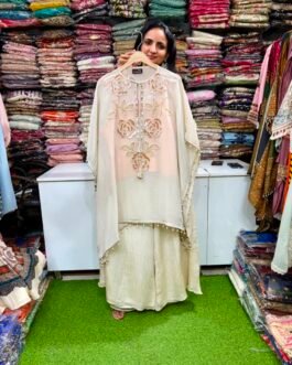 SCD- 30 Designer Kaftan Coord Hand Embroidered Coord Set