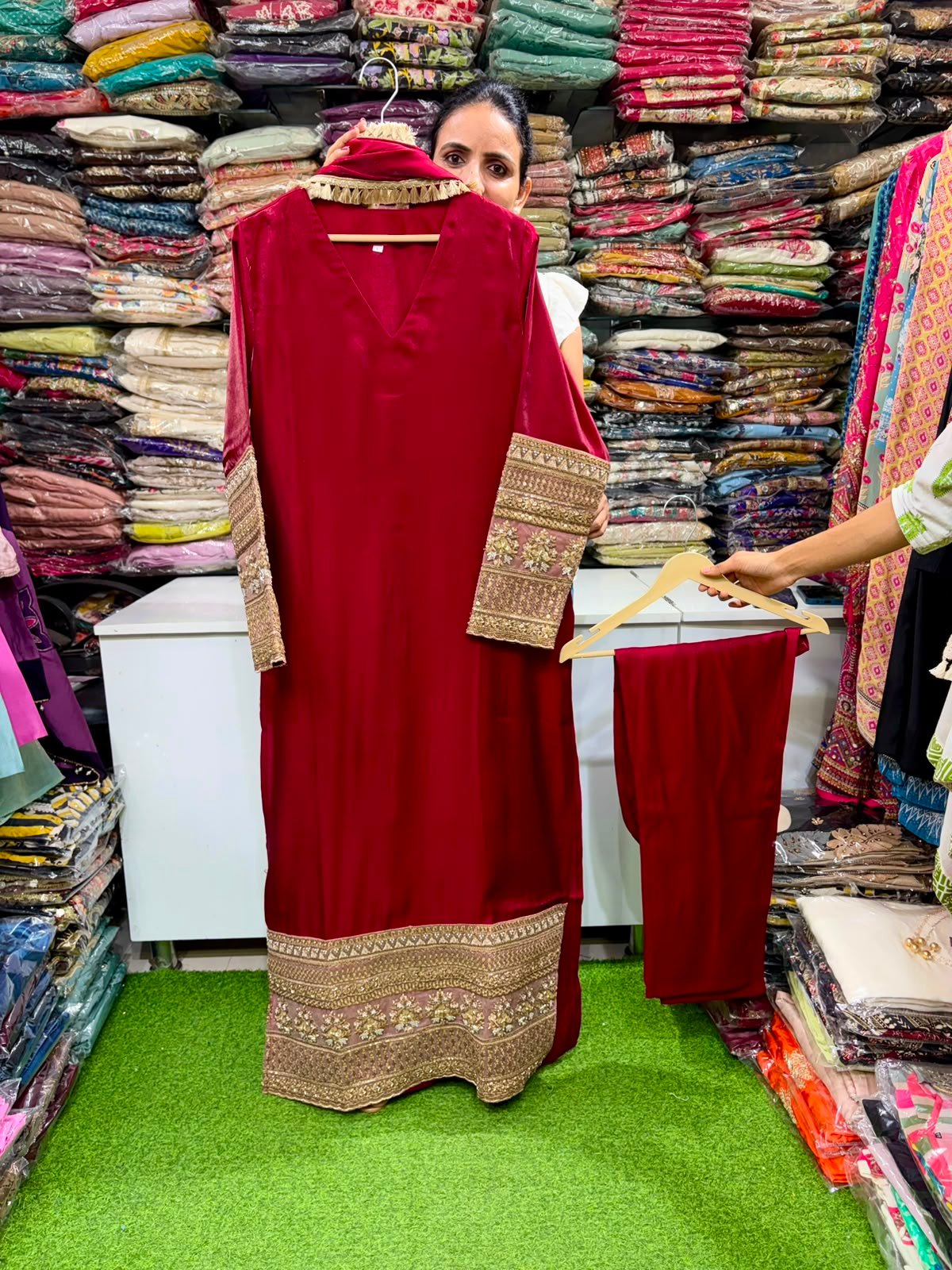 SCD -31 Designer Long Suit Set