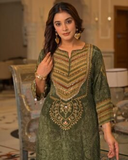 SCD-46 Designer Two Peice Phiran Set