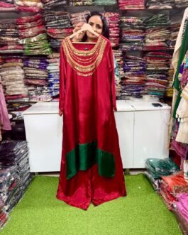 SCD-135 Partywear Crape Silk Designer Coord Set