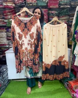 SCD-137 Designer Kaftan Style Coord Set