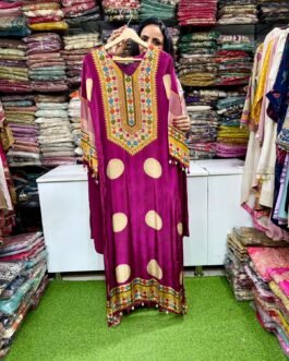 SCD 59 Premium Crape Polka Dots Phiran