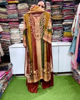 SCD – 62 Designer Straight Suit Set