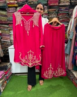 SCD – 64 Pure Chinon Partywear Suit Set
