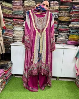 SCD-66 Designer Long C Cut Suit Set