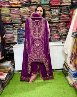 SCD-78 Pure Crape C Cut Suit Set