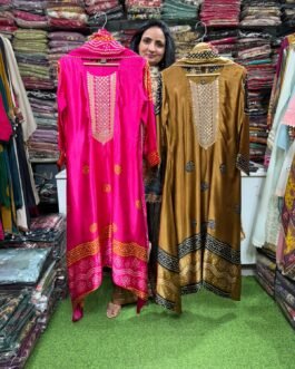 SCD-82 Designer C Cut Gajji Suit Set