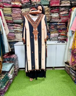 SCD-86 Designer Crape Suit Set