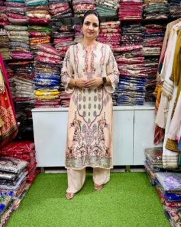 SCD-154 Pure Crape Digital Print Pakistani Style Coord Set