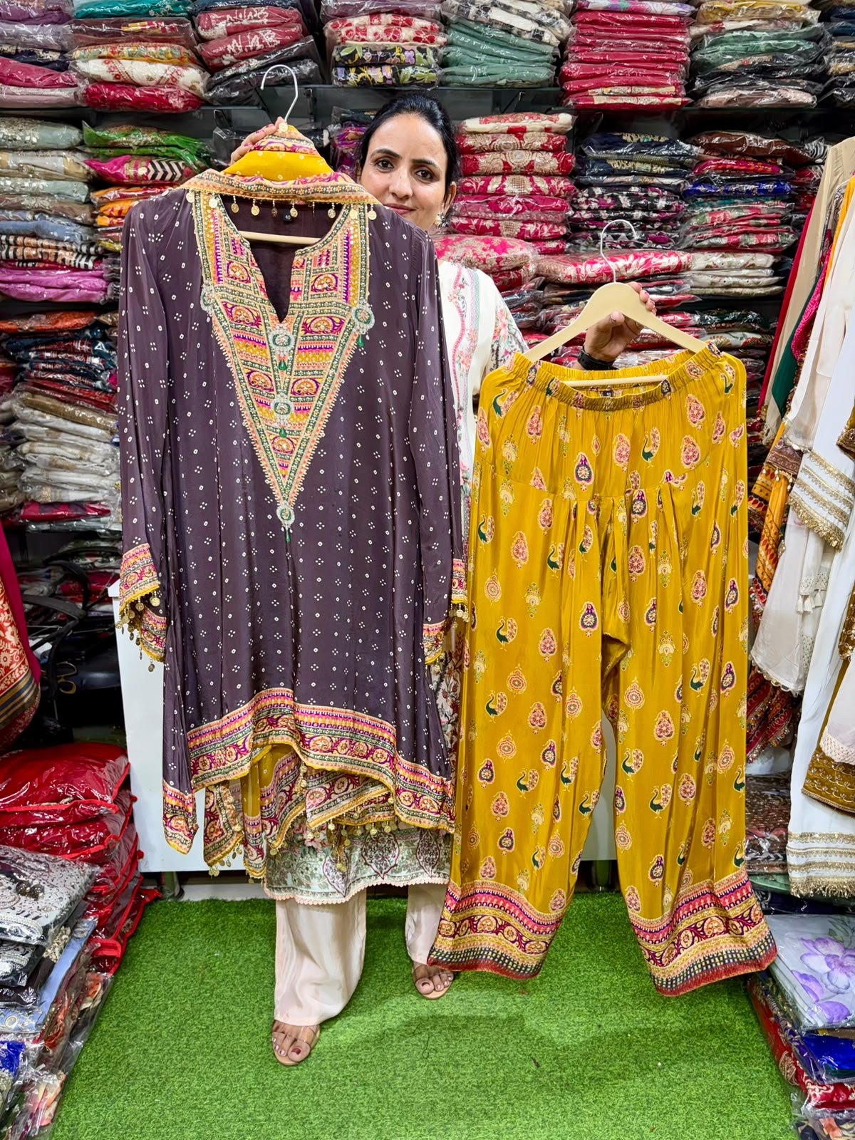 SCD-152 Designer Farshi Suit Set